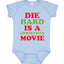 Die Hard is a Christmas Movie Christmas Sweater Baby Creeper Boys Girls Infant Bodysuit