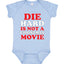 Die Hard is NOT a Christmas Movie Meme Christmas Sweater Baby Creeper Boys Girls Infant Bodysuit