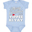 Merry Christmas and Yippee Ki Yay Ugly Christmas Sweater Baby Creeper Boys Girls Infant Bodysuit