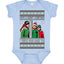 I Triple Dog Dare Ya Merry Story Ugly Christmas Sweater Baby Creeper Boys Girls Infant Bodysuit