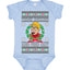 Fudge Around And Find Out Story Ugly Christmas Sweater Baby Creeper Boys Girls Infant Bodysuit