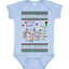 McCallister's Home Security Battle Plan Alone Kevin Ugly Christmas Sweater Baby Creeper Boys Girls Infant Bodysuit