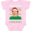 Kevin Home Malone Office Tv Xmas Ugly Christmas Sweater Baby Creeper Boys Girls Infant Bodysuit
