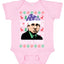 Santa Mike Michael Scott The Office Ugly Christmas Sweater Baby Creeper Boys Girls Infant Bodysuit
