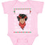 Impish Or Admirable Ugly Christmas Sweater Baby Creeper Boys Girls Infant Bodysuit