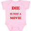 Die Hard is NOT a Christmas Movie Meme Christmas Sweater Baby Creeper Boys Girls Infant Bodysuit