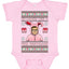 He Looks Like A Pink Nightmare Story Ugly Christmas Sweater Baby Creeper Boys Girls Infant Bodysuit