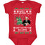 Well Happy Birthday Jesus Funny Quote Office Ugly Christmas Sweater Baby Creeper Boys Girls Infant Bodysuit