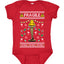 Fragile Leg Lamp Movie Ugly Christmas Sweater Baby Creeper Boys Girls Infant Bodysuit