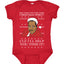 Christmas Spirit I'll Help You Find It Stanley Hudson Ugly Christmas Sweater Baby Creeper Boys Girls Infant Bodysuit