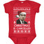 Christmas is Cancelled Santa Michael Scott Office Ugly Christmas Sweater Baby Creeper Boys Girls Infant Bodysuit
