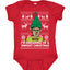 I'm Dreaming of a Dwight Christmas The Office Schrute Funny Ugly Christmas Sweater Baby Creeper Boys Girls Infant Bodysuit
