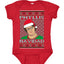Office Phyllis Navidad Happy Holiday Ugly Christmas Sweater Baby Creeper Boys Girls Infant Bodysuit