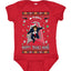 Nakatomi Plaza Happy Trails Hans Ugly Christmas Sweater Baby Creeper Boys Girls Infant Bodysuit