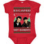 Escaped Bandits Classic Home Holiday Movie Ugly Christmas Sweater Baby Creeper Boys Girls Infant Bodysuit