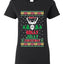 Have A Holly Jolly Christmas Ugly Christmas Sweater Womens Graphic T-Shirt
