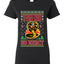 Strike First Strike Hard No Mercy Xmas Ugly Christmas Sweater Womens Graphic T-Shirt