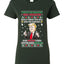 Trump This is the Greatest Ugly Christmas Sweater Womens Graphic T-Shirt