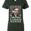 Christmas Is Cancelled Michael Scott Office Ugly Christmas Sweater Womens Graphic T-Shirt