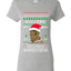 Lisp Believe In Thomthin Thacrifithing Everythin Ugly Christmas Sweater Womens Graphic T-Shirt