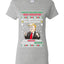 Trump This is the Greatest Ugly Christmas Sweater Womens Graphic T-Shirt