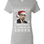 Christmas Is Cancelled Michael Scott Office Ugly Christmas Sweater Womens Graphic T-Shirt