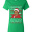Christmas Spirit I'll Help You Find It Stanley Hudson Ugly Christmas Sweater Womens Graphic T-Shirt