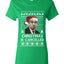 Christmas Is Cancelled Michael Scott Office Ugly Christmas Sweater Womens Graphic T-Shirt