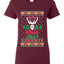 Have A Holly Jolly Christmas Ugly Christmas Sweater Womens Graphic T-Shirt