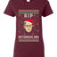 RIP Notorious RBG Ruth Bader Ginsburg Ugly Christmas Sweater Womens Graphic T-Shirt