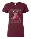 Nakatomi Plaza Christmas Party 1988 Ugly Christmas Sweater Womens Graphic T-Shirt