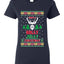 Have A Holly Jolly Christmas Ugly Christmas Sweater Womens Graphic T-Shirt