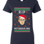 RIP Notorious RBG Ruth Bader Ginsburg Ugly Christmas Sweater Womens Graphic T-Shirt