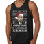 Christmas Is Cancelled Michael Scott Office Ugly Christmas Sweater Mens Graphic Tank Top