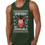 Impish or Admirable Dwight Schrute Ugly Christmas Sweater Mens Graphic Tank Top