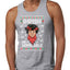 Impish or Admirable Dwight Schrute Ugly Christmas Sweater Mens Graphic Tank Top