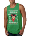 Impish or Admirable Dwight Schrute Ugly Christmas Sweater Mens Graphic Tank Top