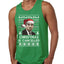 Christmas Is Cancelled Michael Scott Office Ugly Christmas Sweater Mens Graphic Tank Top