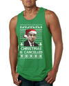 Christmas Is Cancelled Michael Scott Office Ugly Christmas Sweater Mens Graphic Tank Top