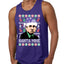 Santa Mike Michael Scott The Office Ugly Christmas Sweater Mens Graphic Tank Top