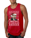 Christmas Is Cancelled Michael Scott Office Ugly Christmas Sweater Mens Graphic Tank Top