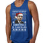 Christmas Is Cancelled Michael Scott Office Ugly Christmas Sweater Mens Graphic Tank Top