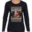 Bitcoin Billionaire For Christmas Christmas Womens Graphic Long Sleeve T-Shirt