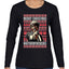 Merry Christmas Motherfuckers Christmas Womens Graphic Long Sleeve T-Shirt