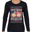 Fuck Biden and Fuck You For Voting For Him Christmas Womens Graphic Long Sleeve T-Shirt