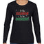 Tis' the Season To Be Drinkin' Christmas Womens Graphic Long Sleeve T-Shirt