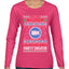 This Is My Zoom Ugly Christmas Party Sweater Ugly Christmas Sweater Womens Graphic Long Sleeve T-Shirt