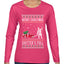 Merry Christmas Shitter's Full Christmas Vacation Ugly Christmas Sweater Womens Graphic Long Sleeve T-Shirt