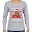 Christmas Spirit I'll Help You Find It Stanley Hudson Ugly Christmas Sweater Womens Graphic Long Sleeve T-Shirt