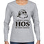 Theres some Hos in this House Ugly Christmas Sweater Womens Graphic Long Sleeve T-Shirt